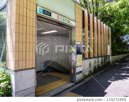 東京地鐵「霞關站」B3a入口 東京地鐵「霞關站」B3a入口 114272849