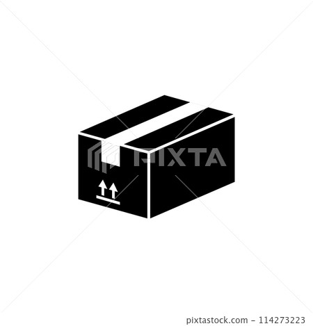 Box with Arrow Up Inward, Incoming Loading Flat Vector Icon Box with Arrow Up Inward, Incoming Loading Flat Vector Icon 114273223