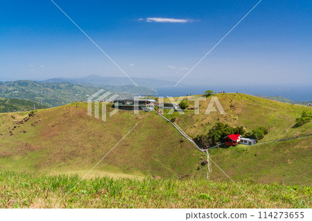 (Shizuoka Prefecture) Fresh greenery at the summit crater of Mt. Omuroyama (Shizuoka Prefecture) Fresh greenery at the summit crater of Mt. Omuroyama 114273655