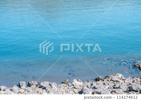 Lake Kawaguchi seen from the ropeway 114274612
