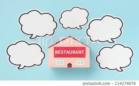 餐廳和氣球餐廳商店外出用餐餐館 餐廳和氣球餐廳商店外出用餐餐館 114274679