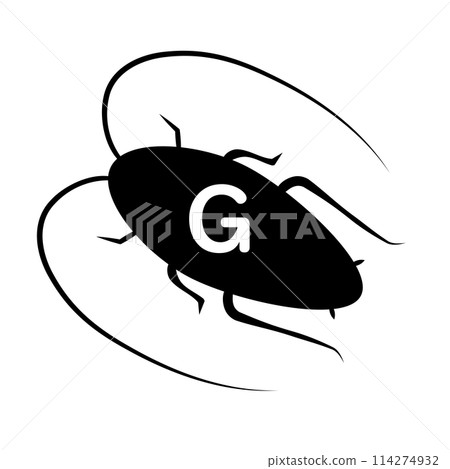 Cockroach silhouette 114274932