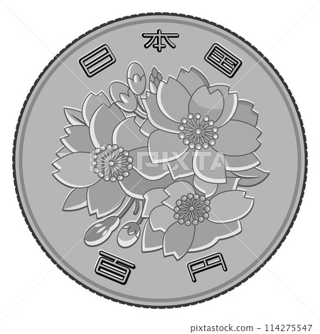 100日元硬幣 114275547