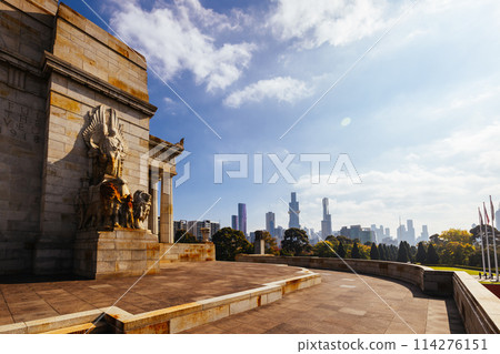 Shrine of Remembrance in Melbourne Australia Shrine of Remembrance in Melbourne Australia 114276151