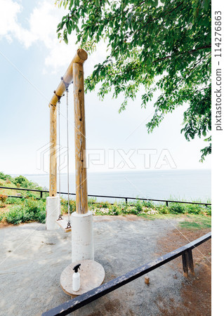 《Shizuoka Prefecture》 ACAO FOREST in Atami: A photogenic spot for social media: the flying swing 114276863