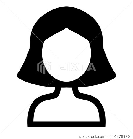 Woman hairstyle icon vector illustration graphic design Woman hairstyle icon vector illustration graphic design 114278320