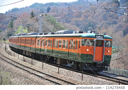 上越線 上牧水上 JR 東日本 115 系列 T1145 編組(高崎) 上越線 上牧水上 JR 東日本 115 系列 T1145 編組(高崎) 114278488