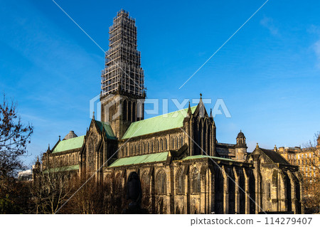 Exterior View of Glasgow Cathedral Exterior View of Glasgow Cathedral 114279407