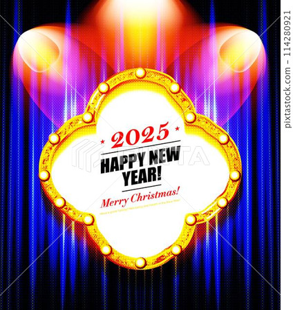 Happy new year 2025 billboard 114280921