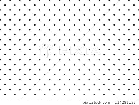 Dotted simple seamless vector pattern. 114281155