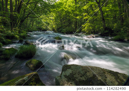 Aomori Oiru Irise mountain stream 114282490