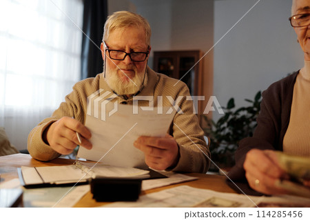 Looking through housing payment bill Looking through housing payment bill 114285456