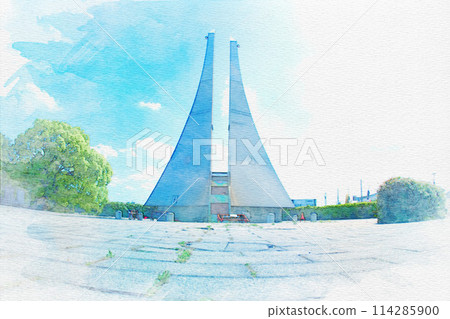 [Aichi Prefecture] Saya River Sokyo Park in Kanie Town, Kaifu District 114285900