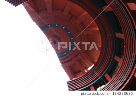 A very unusual and unusual building 114288686