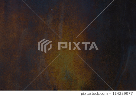 Rusted iron plate Rusted iron plate 114289077