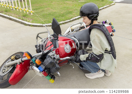 License Motorcycle Driving School 114289986