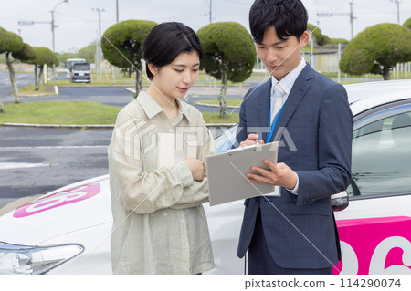 License car driving school License car driving school 114290074