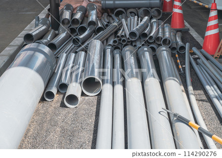 Construction site material storage pipe material Construction site material storage pipe material 114290276
