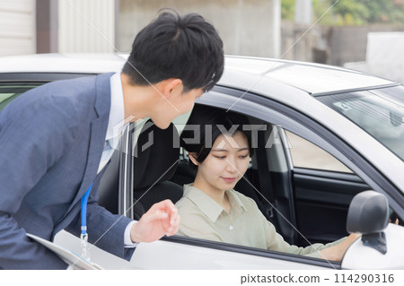 License car driving school License car driving school 114290316