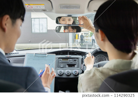 牌照車駕訓班後視鏡調節 114290325