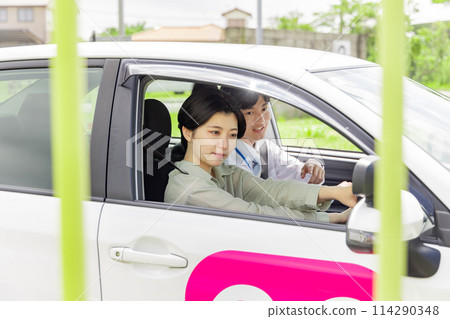 License car driving school crank License car driving school crank 114290348
