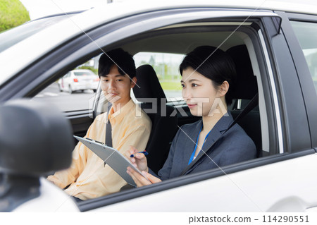 License car driving school License car driving school 114290551