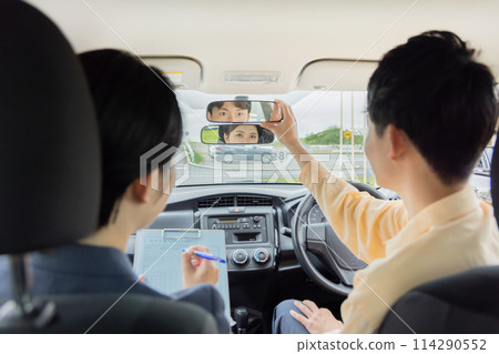 牌照車駕訓班後視鏡調節 114290552