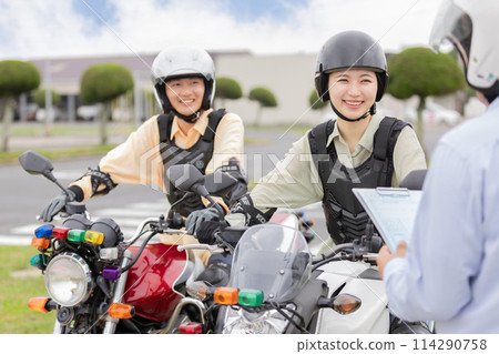 License Motorcycle Driving School 114290758