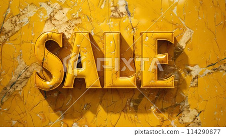 Yellow Marble Sale concept art poster. 114290877