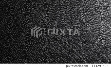 黑色皮革紋理 114291308