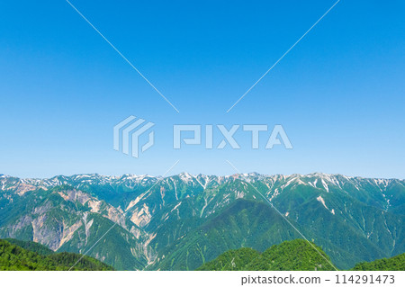 夏季攀登燕山（從燕山莊眺望北阿爾卑斯山脈） 114291473