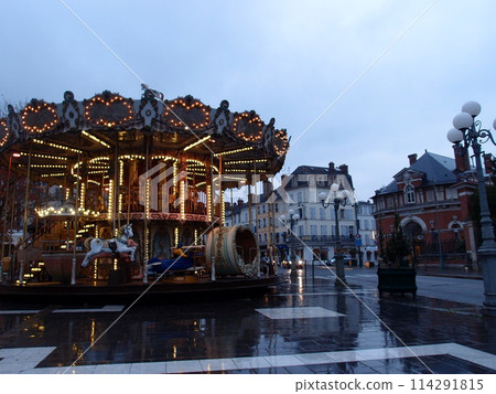 A merry-go-round found in France A merry-go-round found in France 114291815