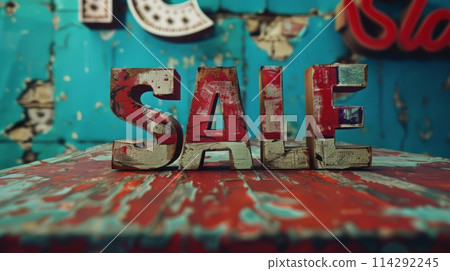 Paper Sale concept art poster. 114292245