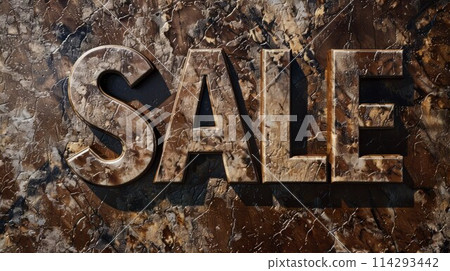 Brown Marble Sale concept art poster. 114293442