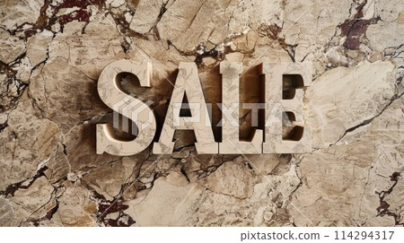 Beige Marble Sale concept art poster. 114294317