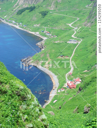 View from the Momoiwa Observatory Course on Rebun Island 114295050