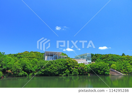 愛知縣岡崎市岡崎市美術館風景 114295286