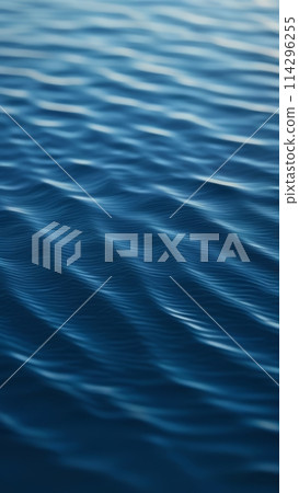 Beautiful background with blue water, top view 114296255