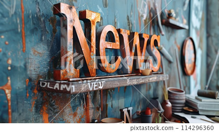 Copper News concept art poster. 114296360