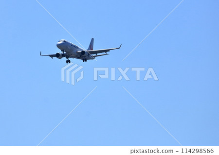 大阪國際機場JAL飛機降落準備就緒森ji川ji 大阪國際機場JAL飛機降落準備就緒森ji川ji 114298566