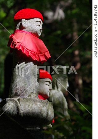 廣島,三瀧寺道路上的石佛 廣島,三瀧寺道路上的石佛 114298742