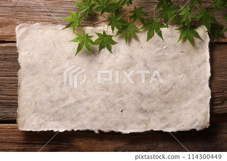 Background of old Japanese paper 114300449