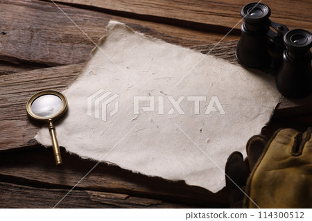Background of old Japanese paper 114300512