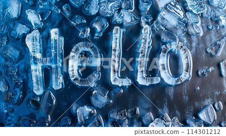 Ice Hello concept art poster. 114301212