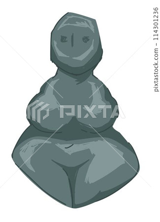 Prehistoric culture statuettes and totem of venus Prehistoric culture statuettes and totem of venus 114301236