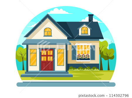 Open House Vector Illustration for Inspection Property Welcome to Your New Home Real Estate Service in Flat Cartoon Background Design Open House Vector Illustration for Inspection Property Welcome to Your New Home Real Estate Service in Flat Cartoon Background Design 114302796