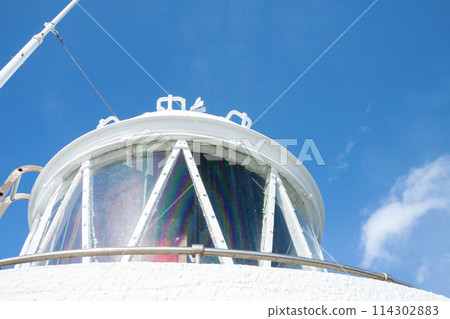 The tower of Daiosaki Lighthouse The tower of Daiosaki Lighthouse 114302883
