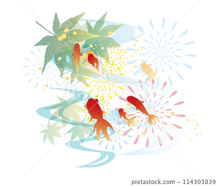 Cool Japanese-style materials for summer 114303839