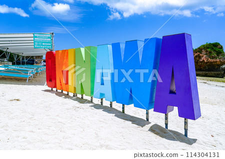 沖繩色彩繽紛的物體 114304131