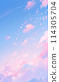 晴朗的天空和雲圖 114305704